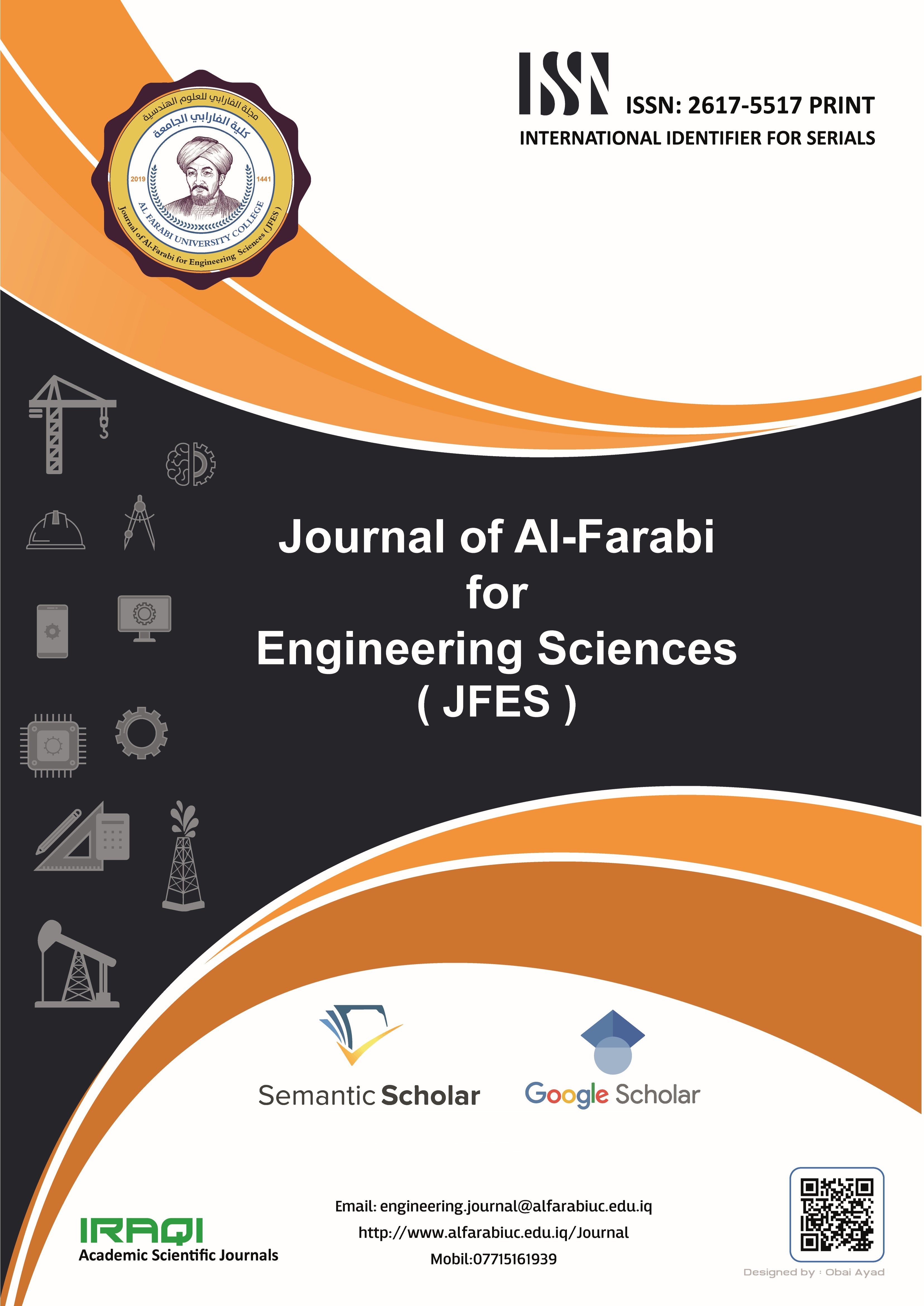					View Vol. 2 No. 2 (2024): Journal of Al-Farabi for Engineering Sciences
				